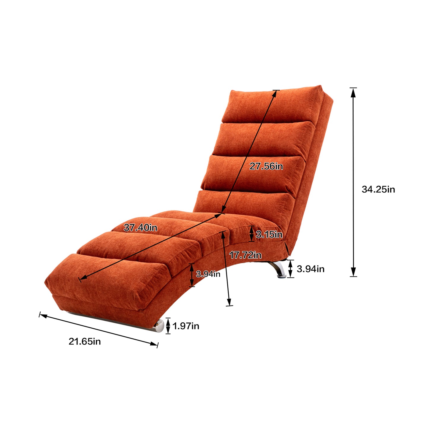 Bartholomew Contemporary Linen Massage Lounger