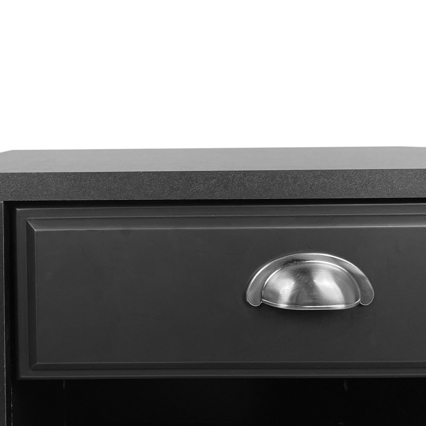 Emery Modern Velvet Side Table