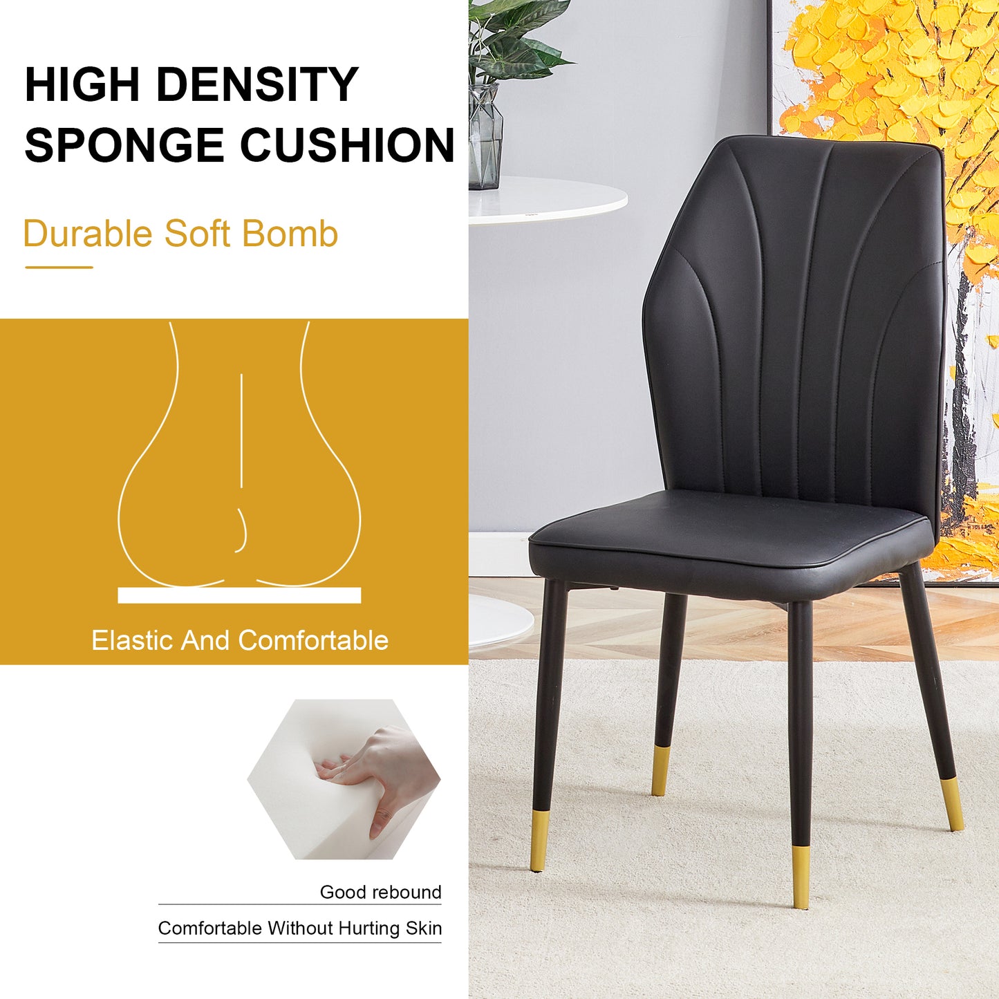 Sonoma Contemporary Velvet Dining Chairs