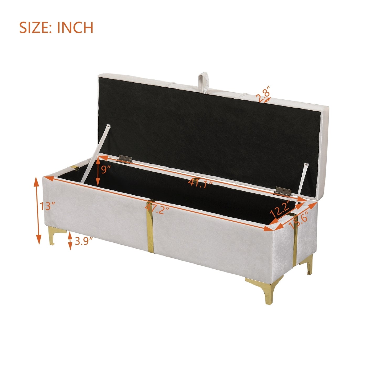 Westport Contemporary 2-Pieces Bedroom Sets Storage