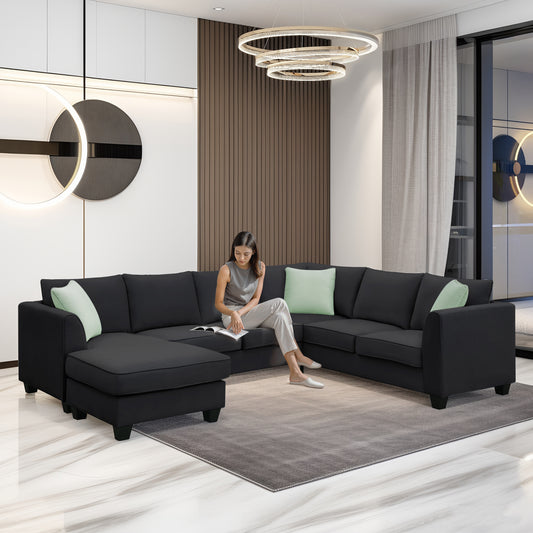 Oakridge Contemporary Fabric Sofa