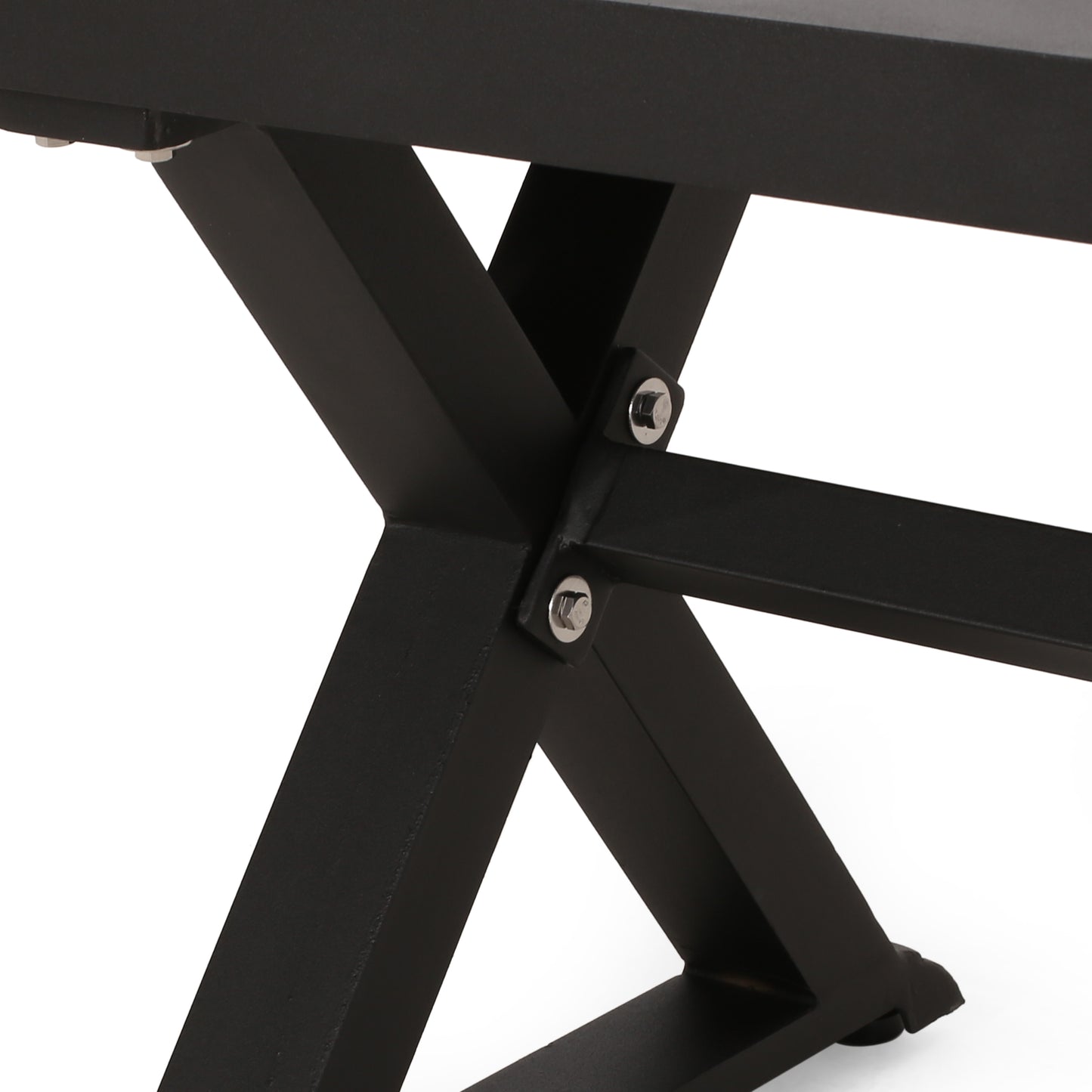 Lazzareschi Industrial Simple Dining Bench