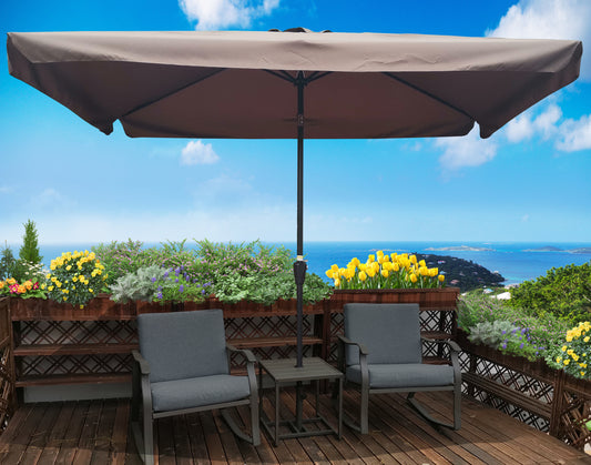 Justo Modern Garden Market Patio Umbrella