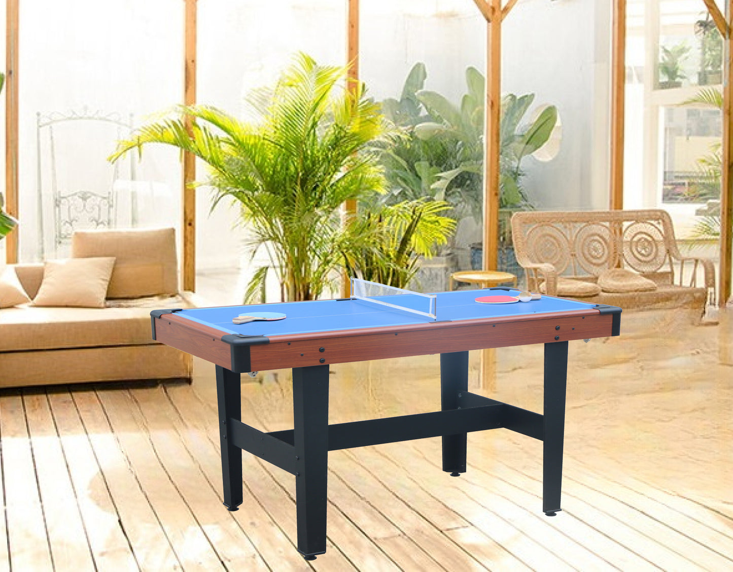 Elmcrest Contemporary Multifunctional Game Table
