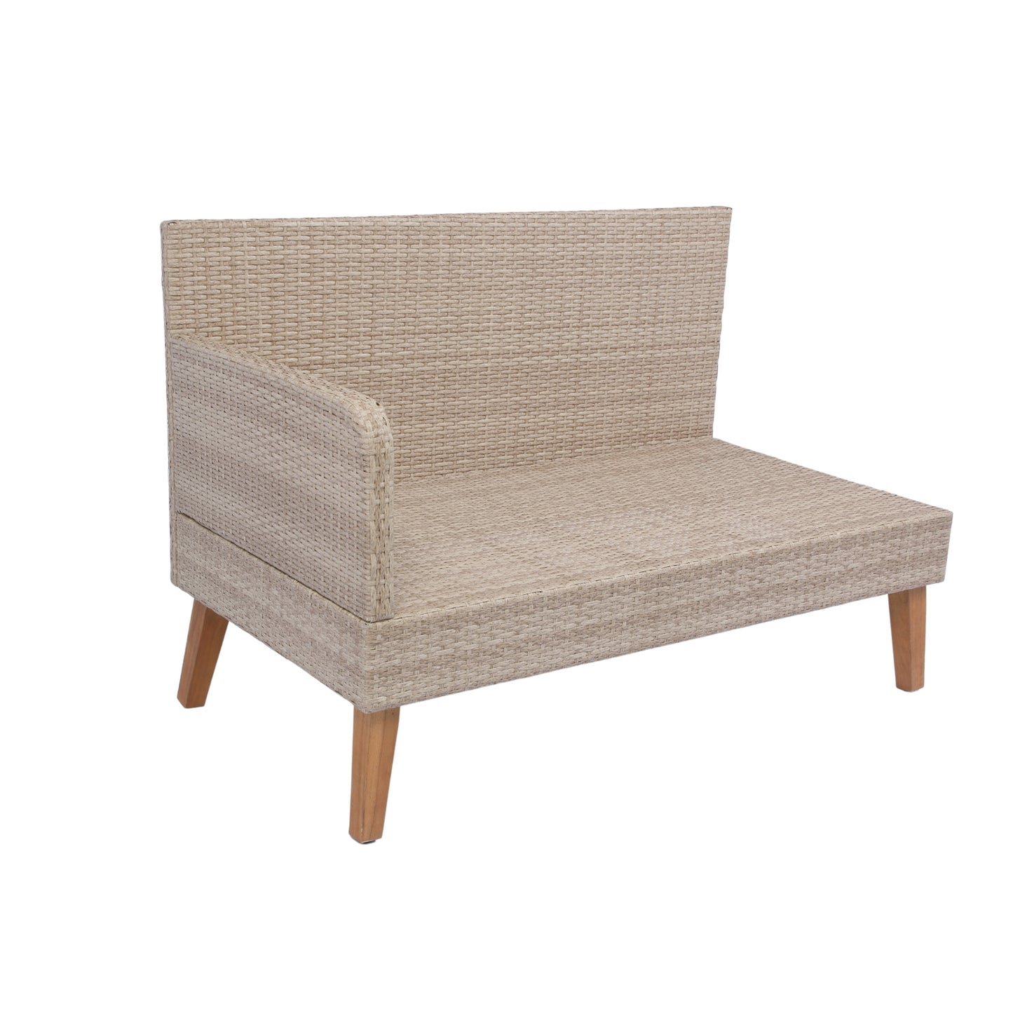 Bartholomew Modern Rattan Outdoor Sofa