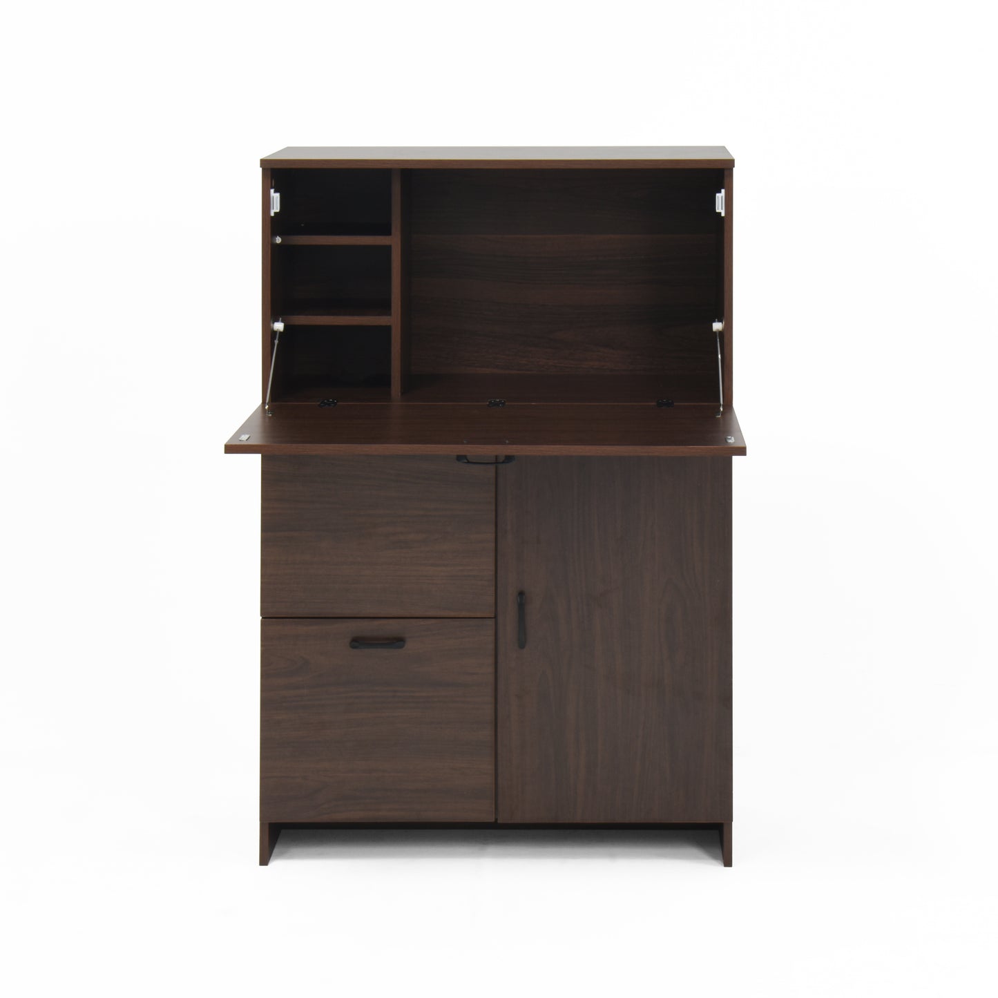 Kingsly Modern Foldable Desk Cabinet