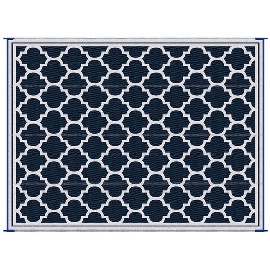 Warmsprings Contemporary Outsunny Reversible Rug