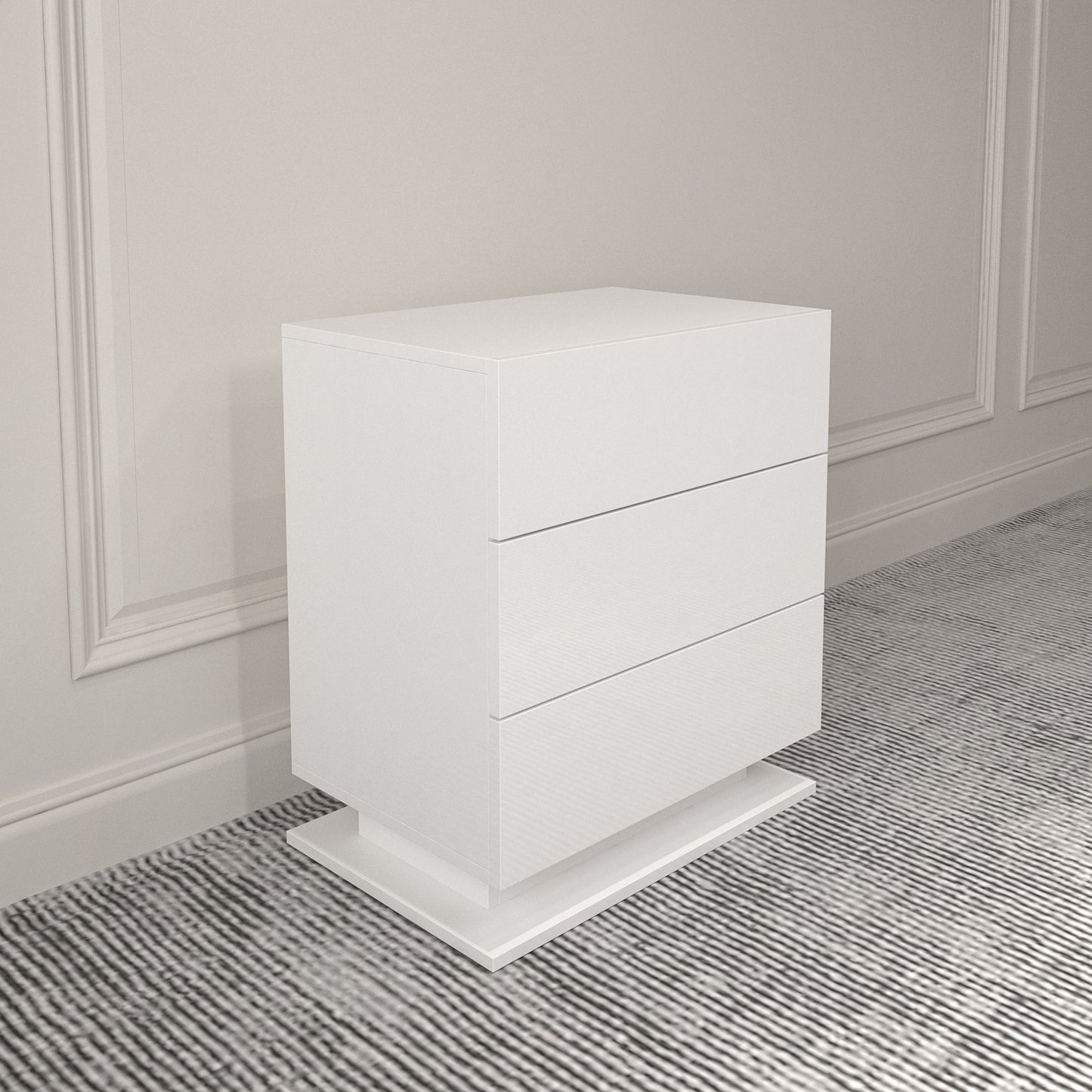 Healdsburg Modern LED Nightstand Side Table