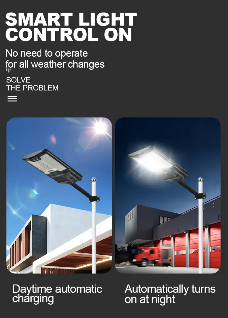 Sonoma Modern Solar Parking Lot Light