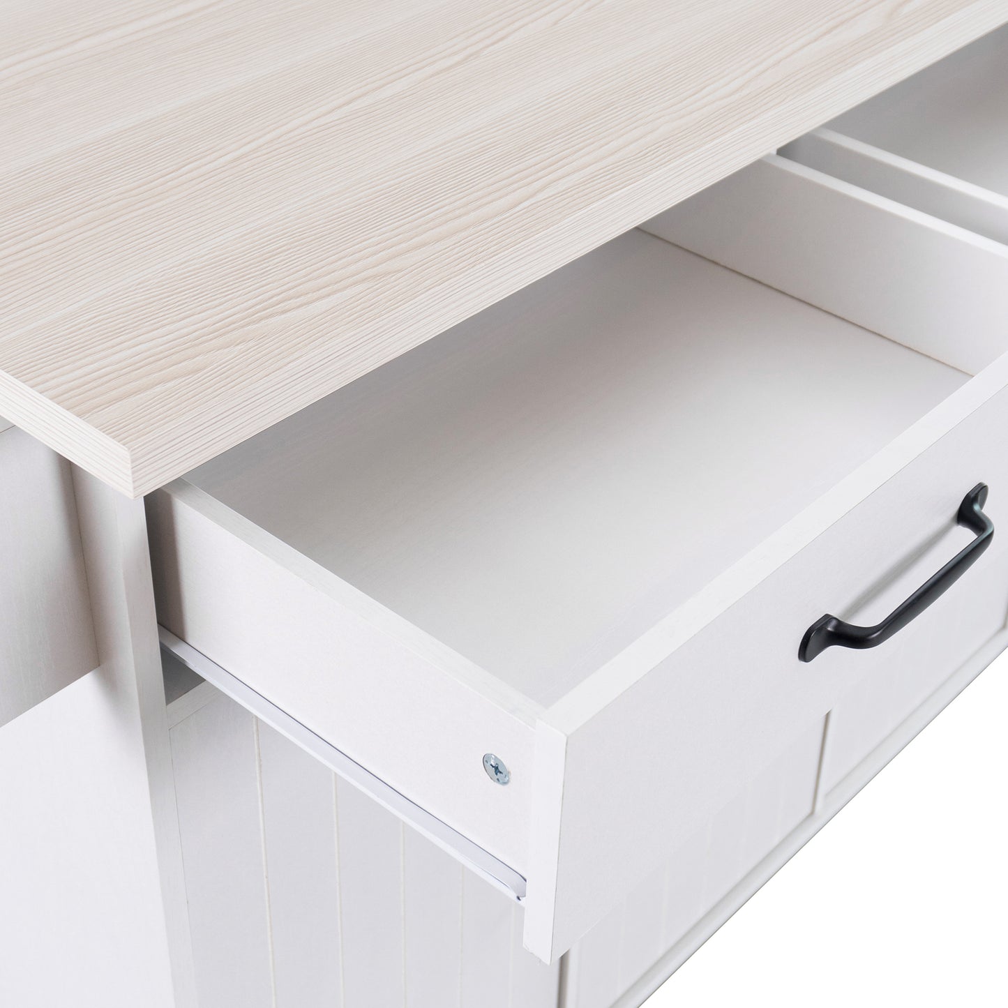 Calista Modern Kitchen Dining Storage Island