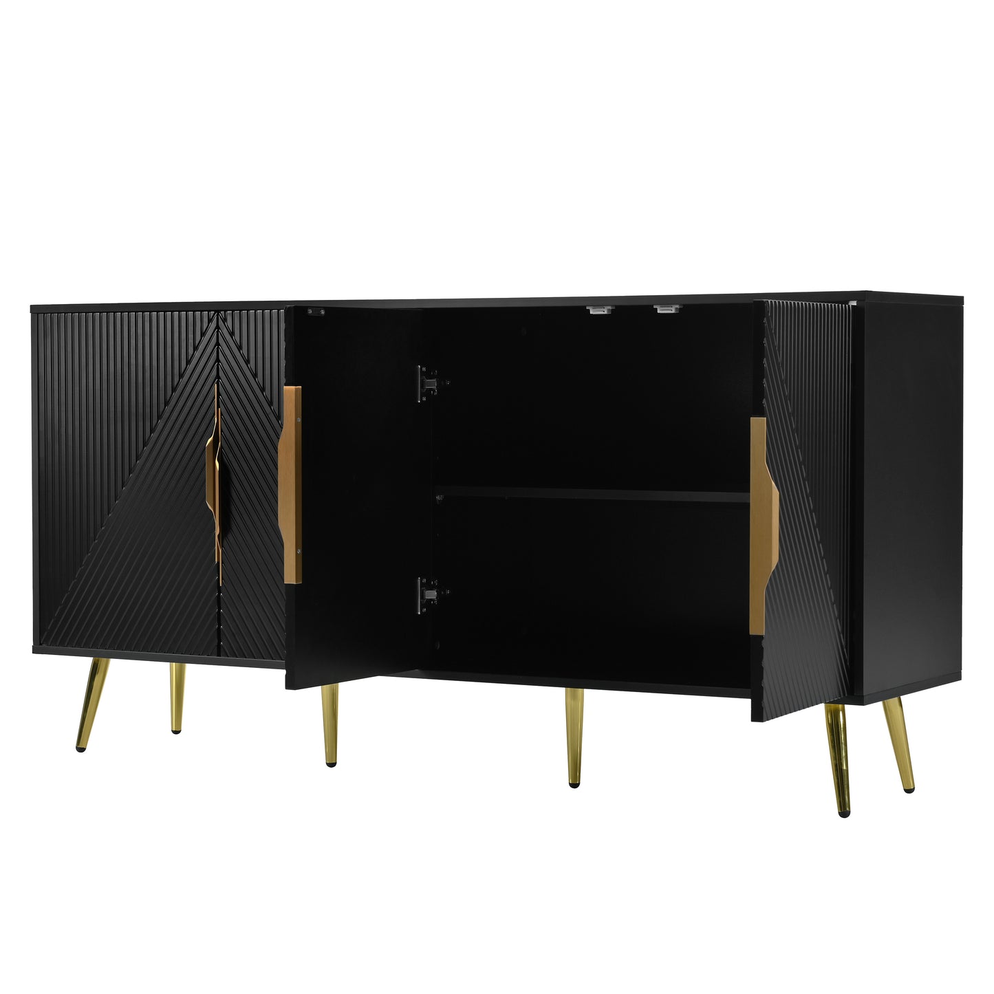 Centerville Contemporary Stylish Wave Sideboard