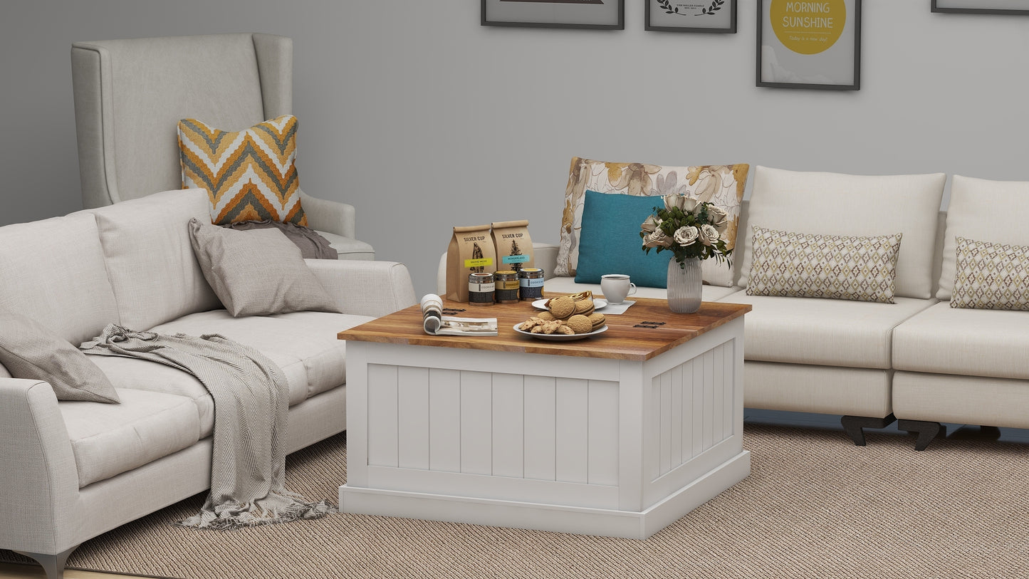 Elmcrest Craftsman Farmhouse Lift Coffee Table