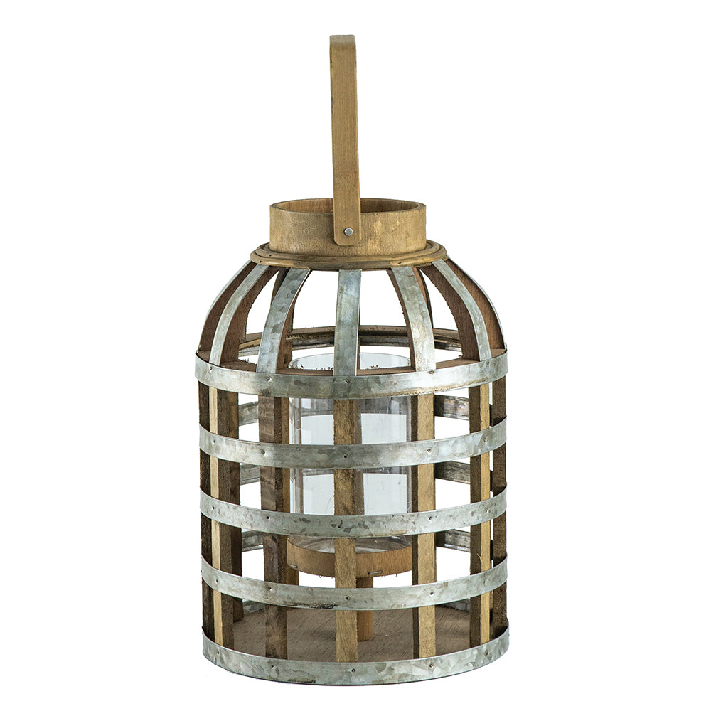 Emery Craftsman Decorative Wooden Lantern