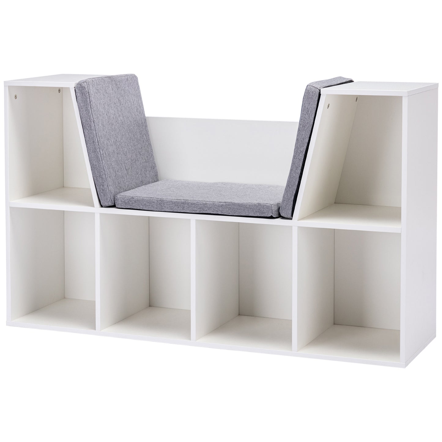 Marites Contemporary Velvet Bookcase