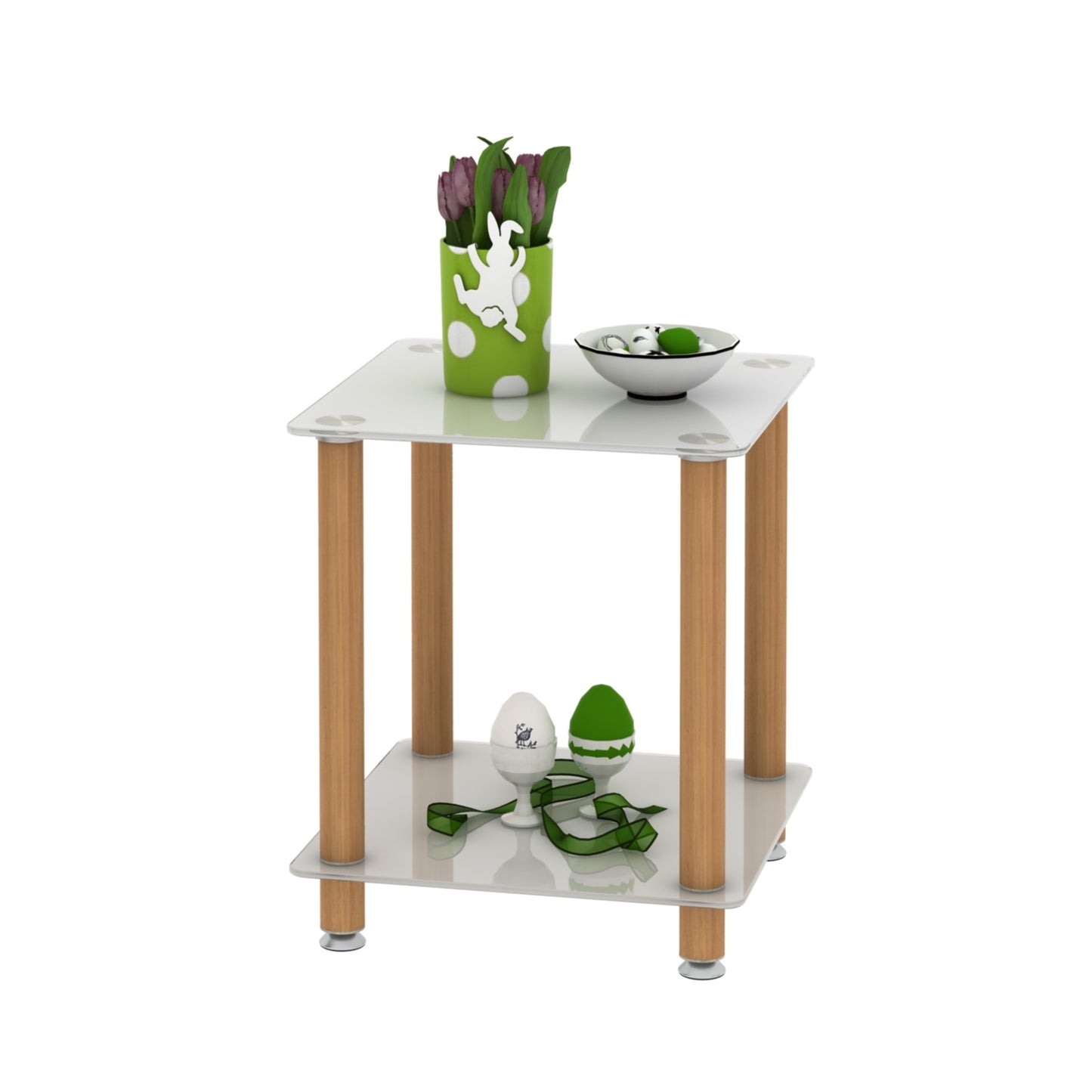 Jiron Modern Oak Side Table