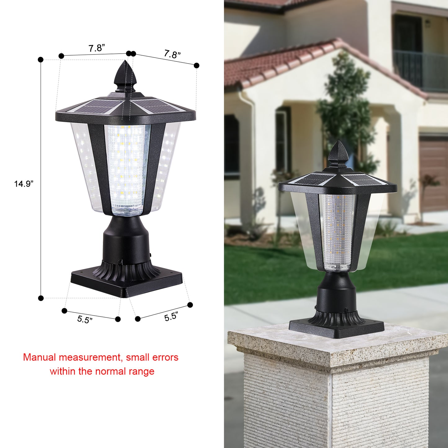 Eda Mid-Century Retro Solar Dimmable