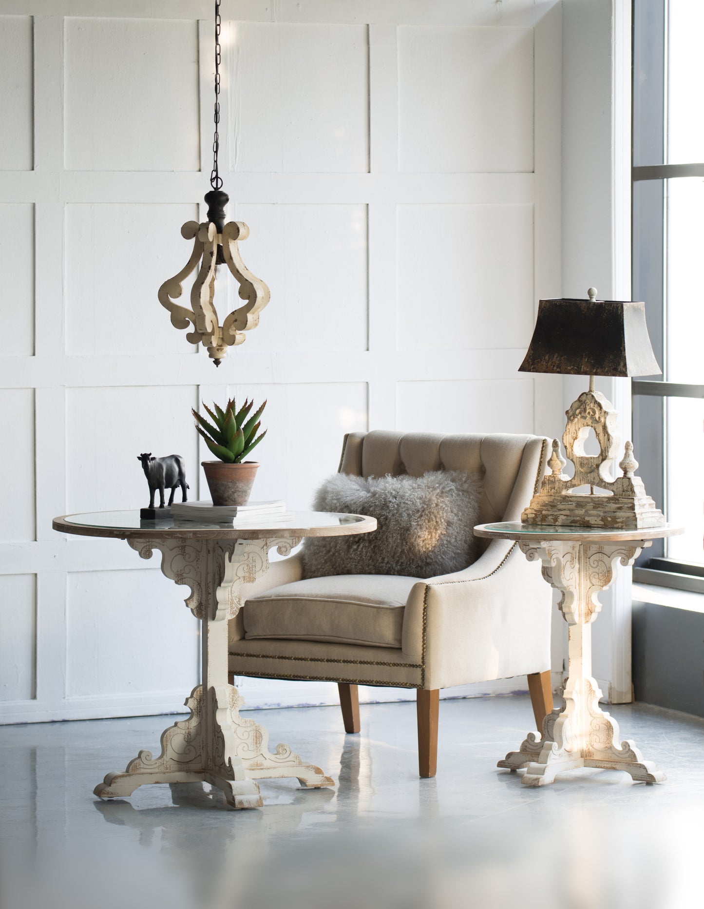 Healdsburg Traditional Wood Pendant Light