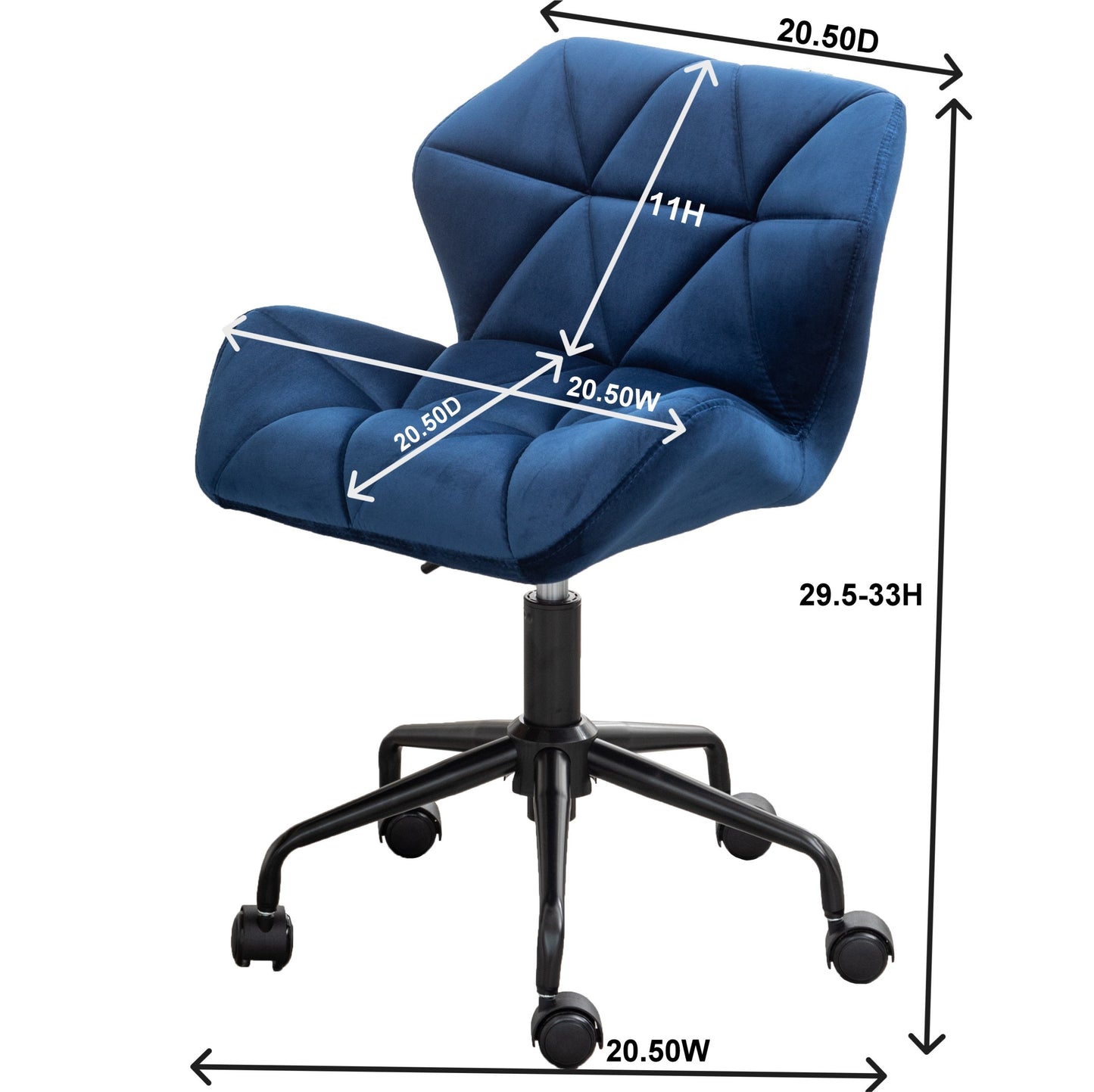 Marcel Modern Velvet Swivel Chair