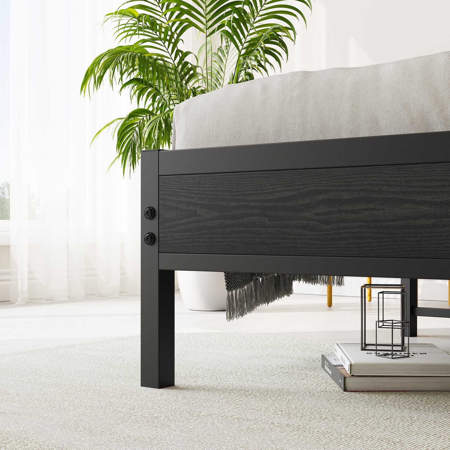 Cleo Modern Storage Bed Frame