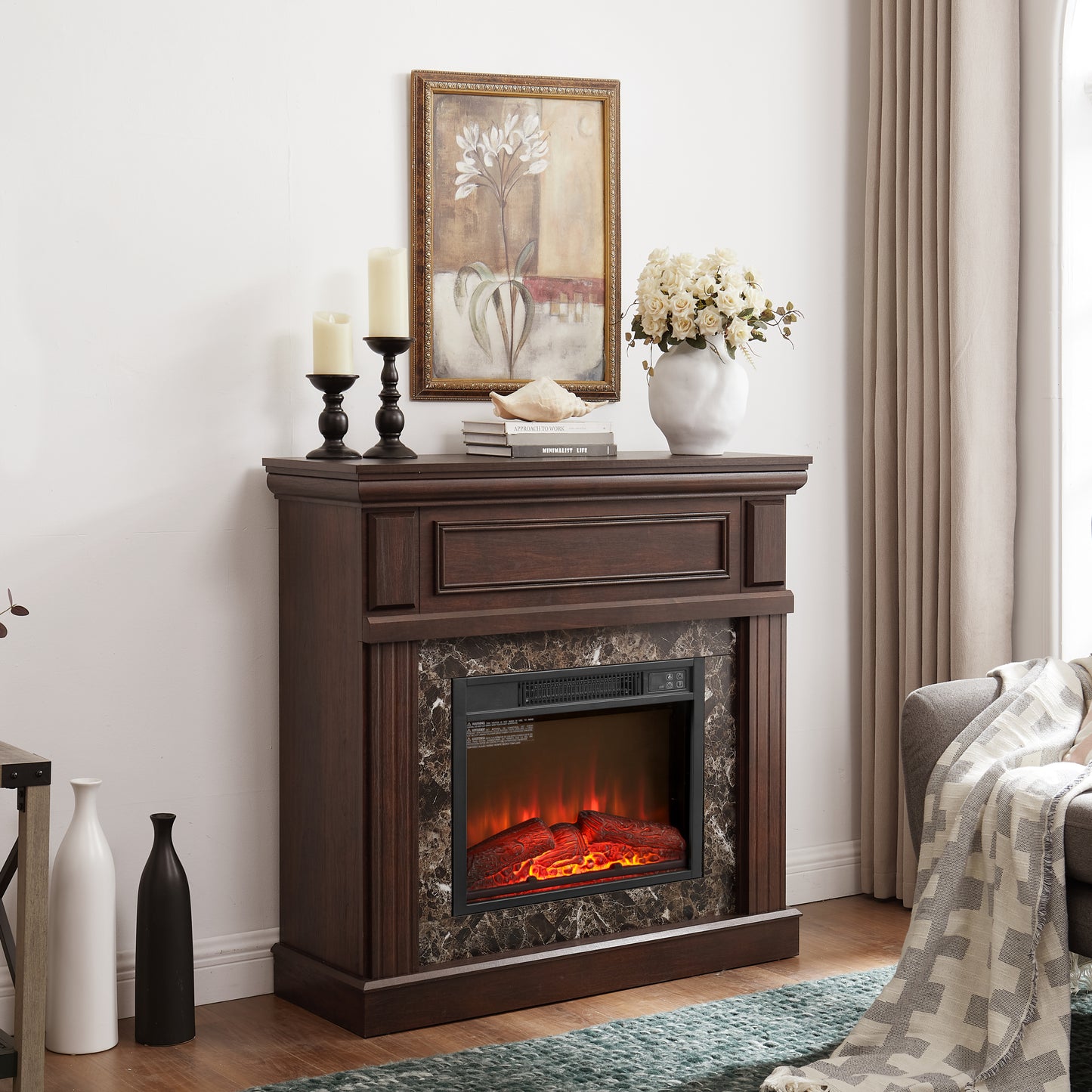 Sonoma Traditional Electric Fireplace