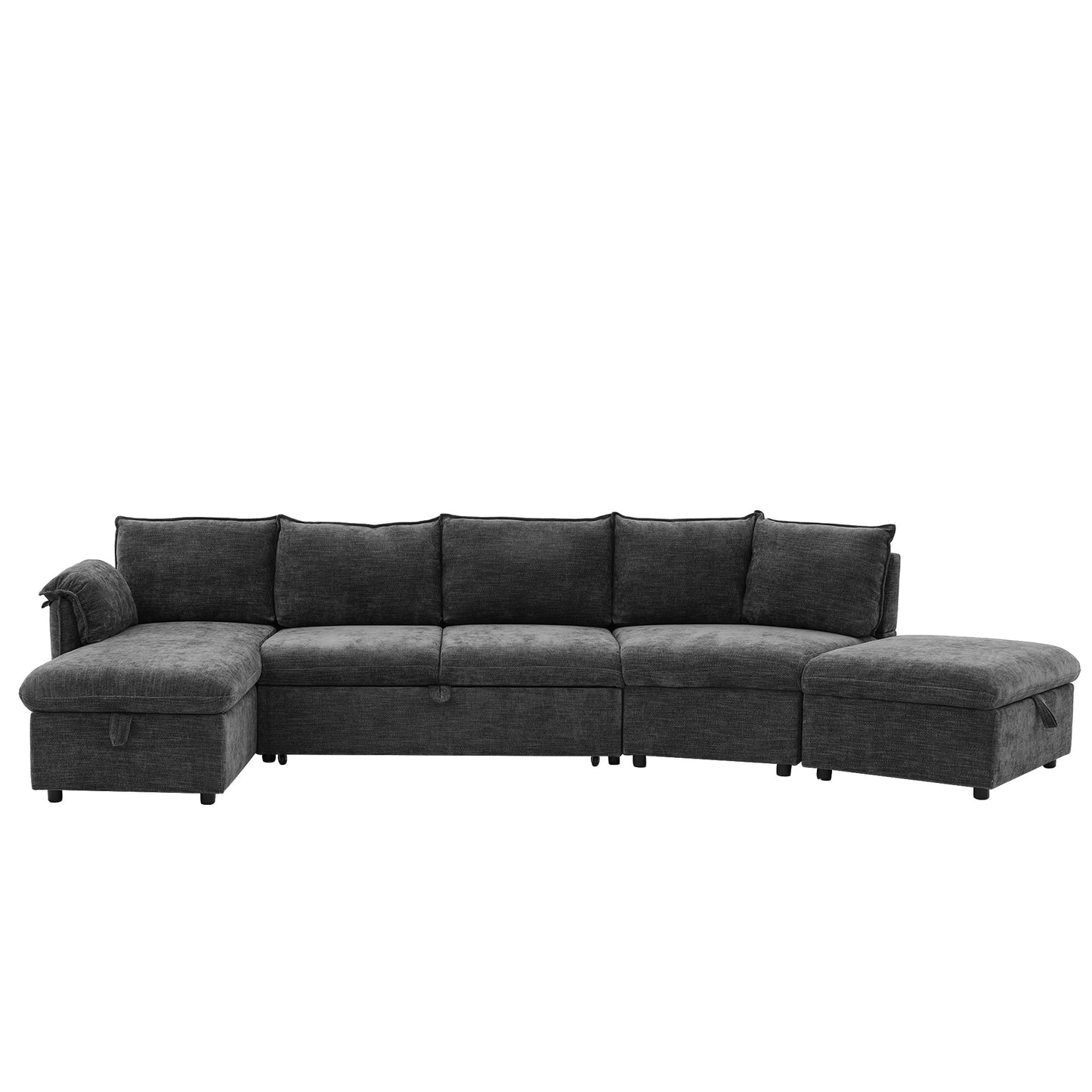 Sonoma Modern Pull-out Couch Sectional