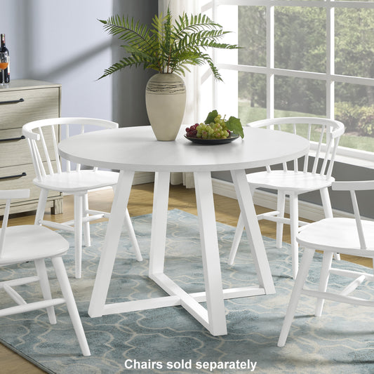 Napa Contemporary Velvet Round Dining Table
