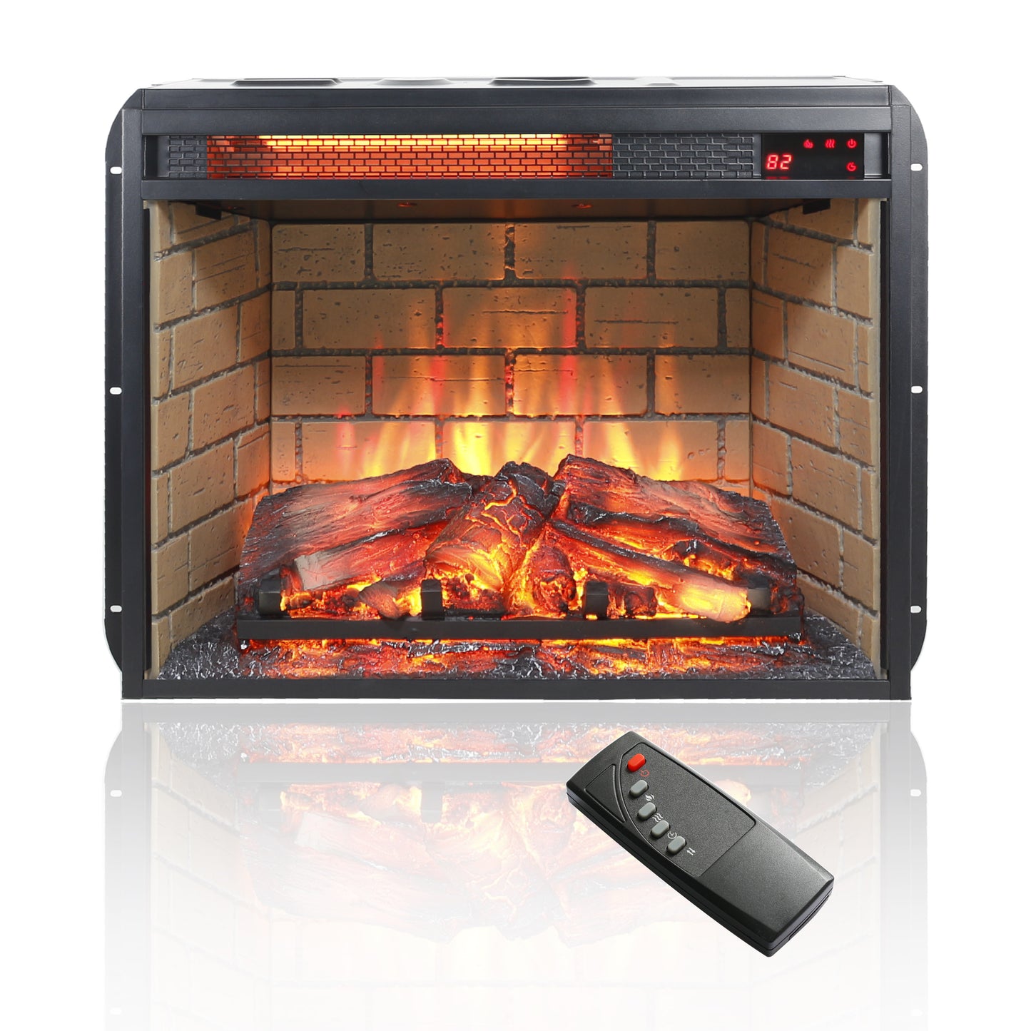 Silverleaf Craftsman Woodlog Fireplace Insert