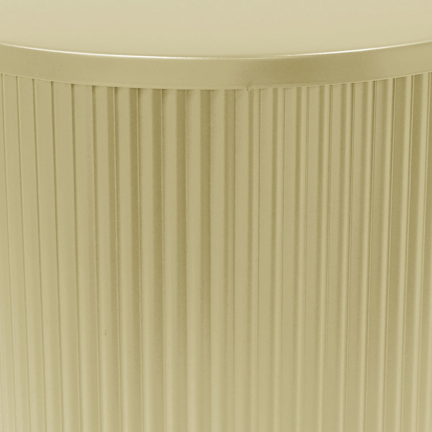 Elmcrest Modern Round Side Table Vertical Stripes