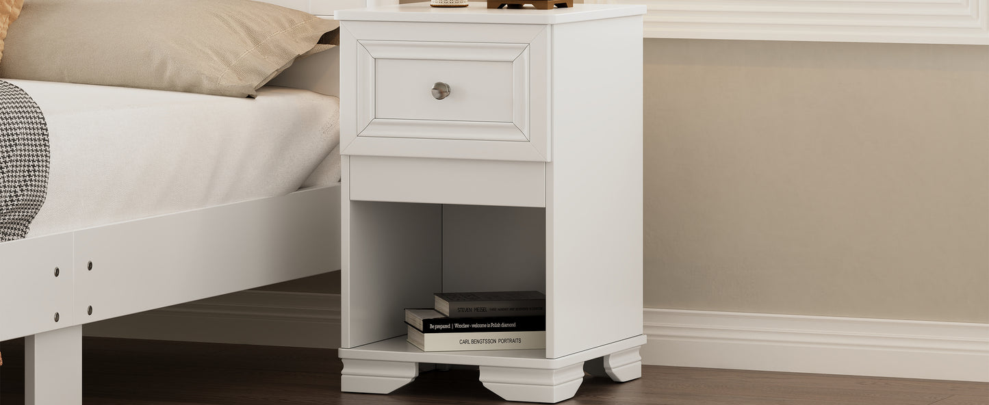 Warmsprings Modern Elegant Retro Nightstand