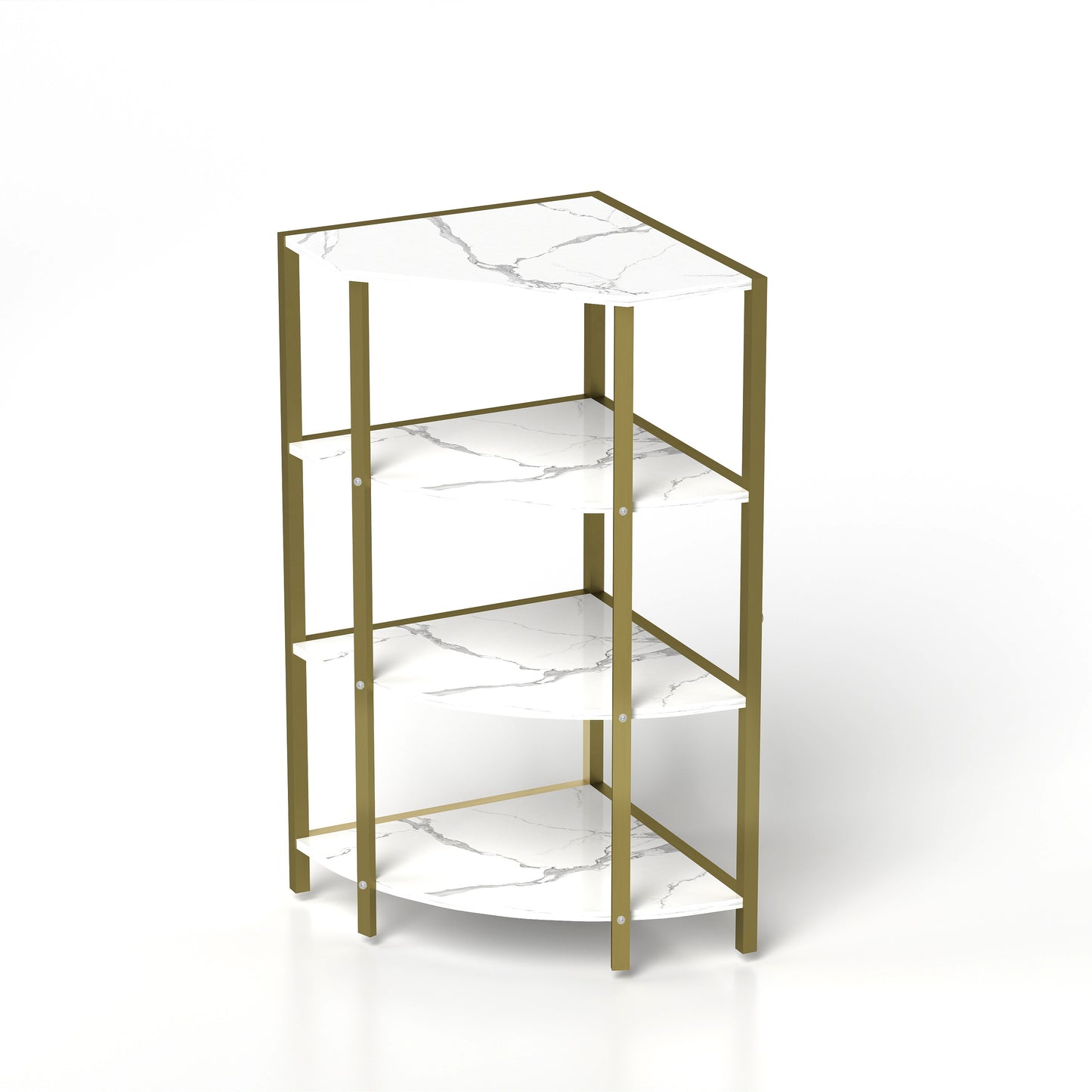 Lula Modern Corner Shelf Stand