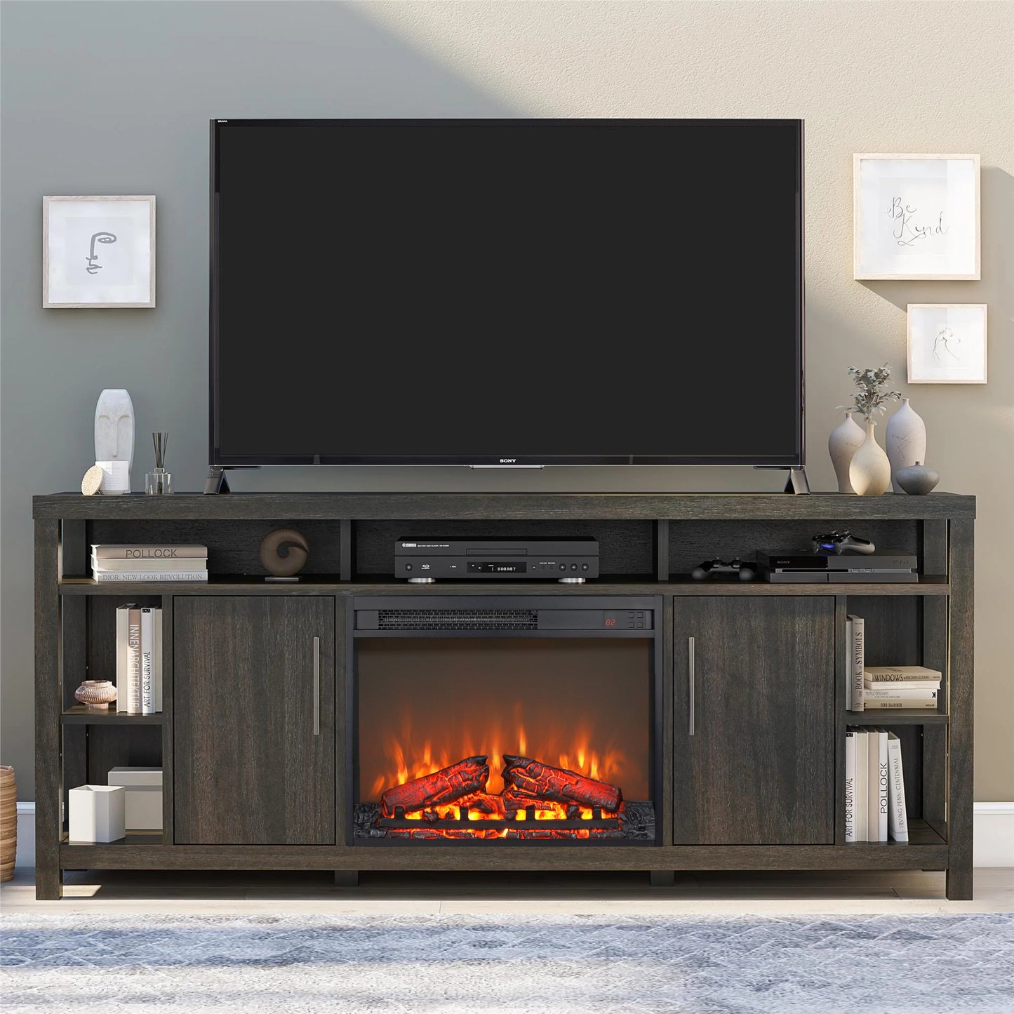 Centerville Contemporary Electric Fireplace Insert