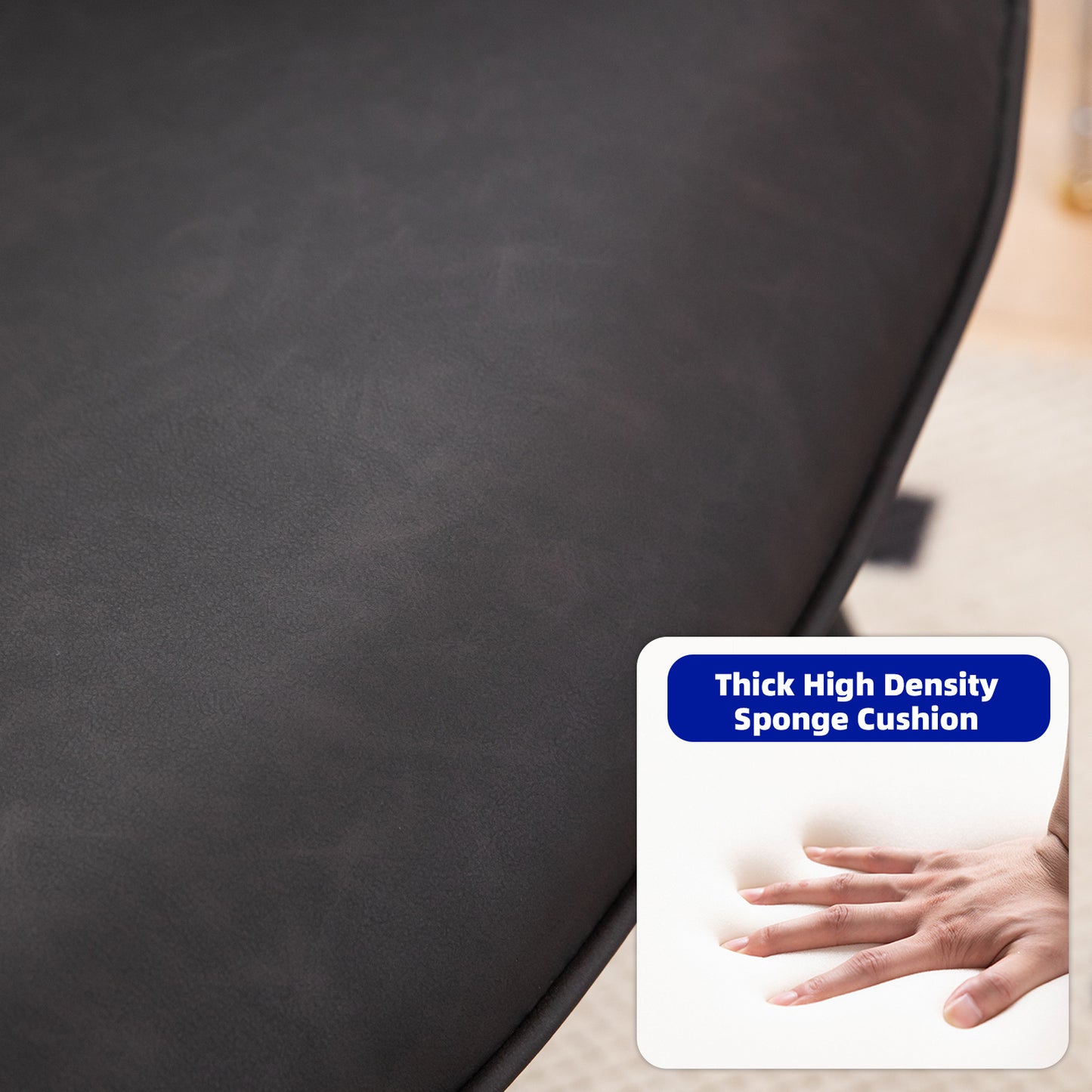 Calista Mid-Century Padded Accent Chair