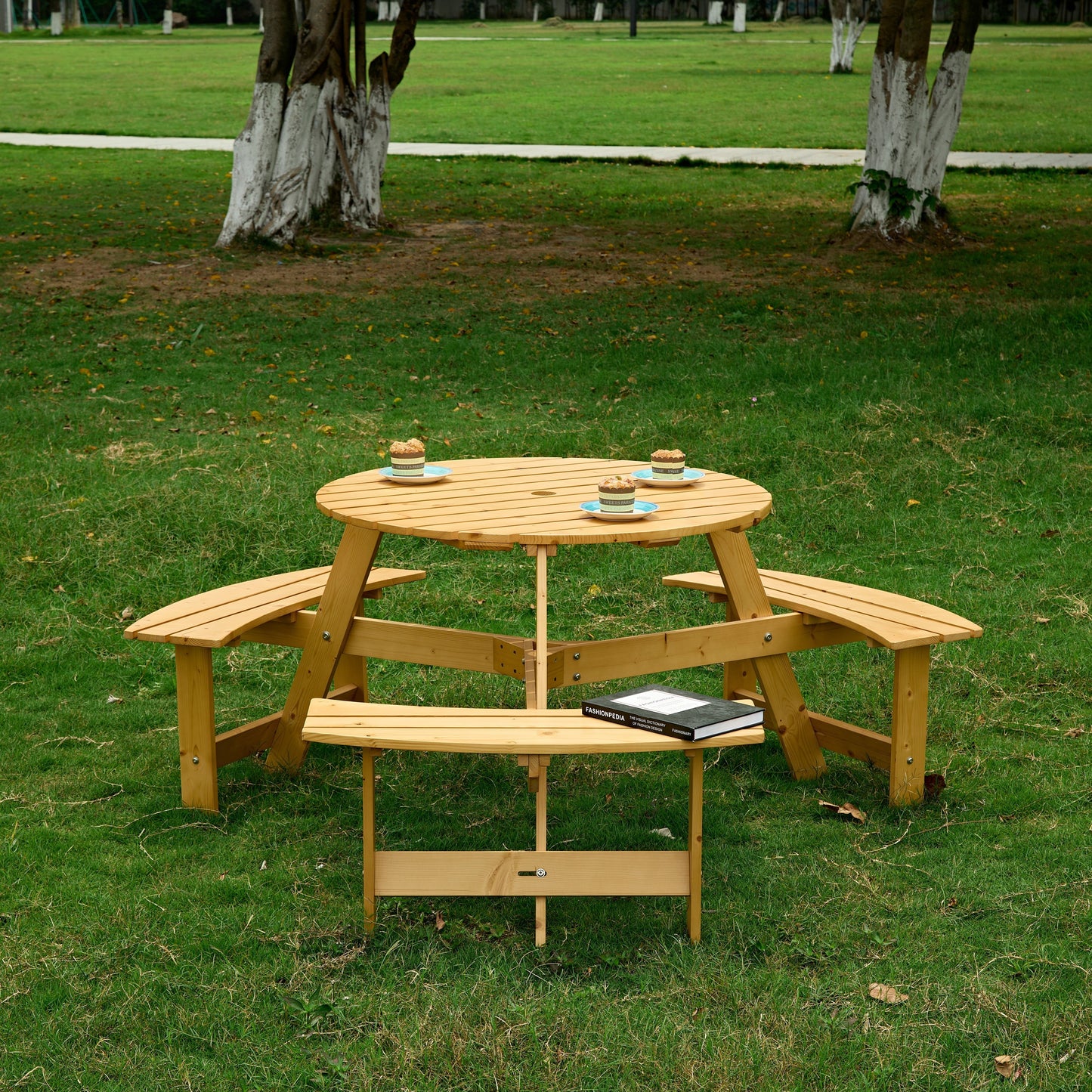 Centerville Contemporary Outdoor Picnic Table