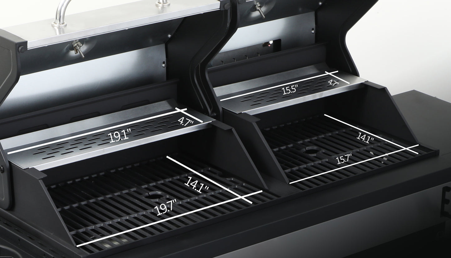 Eda Industrial Outdoor BBQ Grill