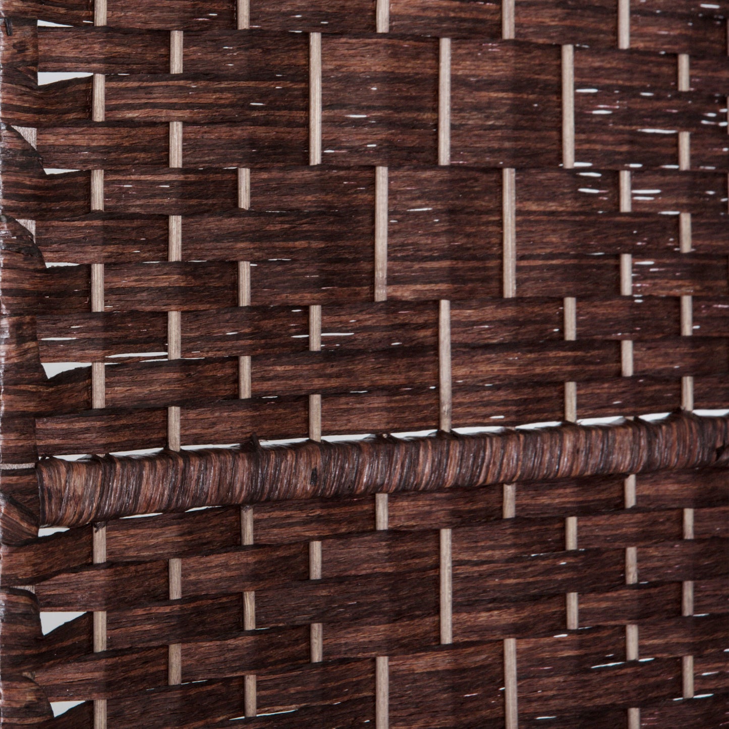 Centerville Craftsman Wicker Weave Room Divider