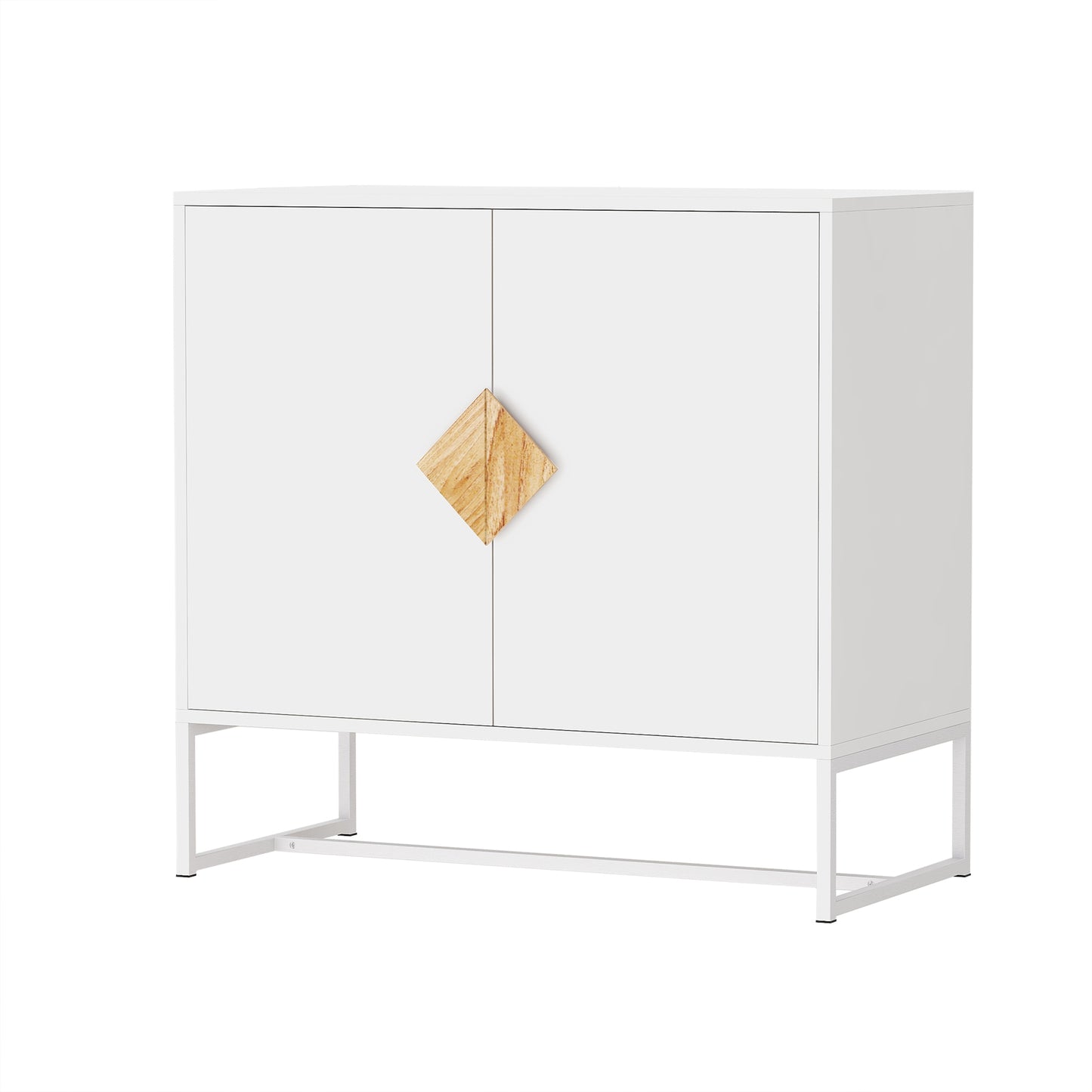 Centerville Mid-Century Solid Wood Square Shape Sideboard
