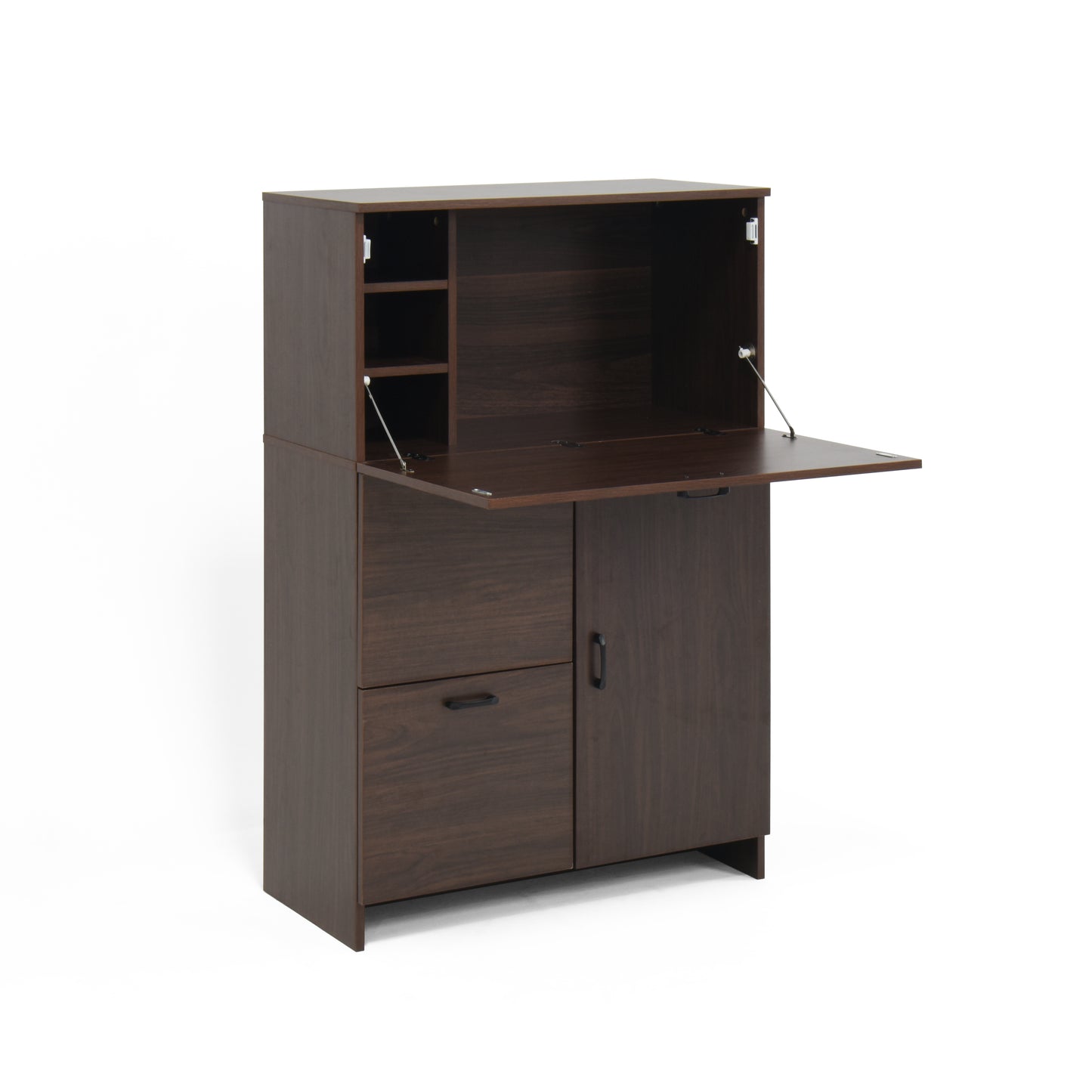 Kingsly Modern Foldable Desk Cabinet