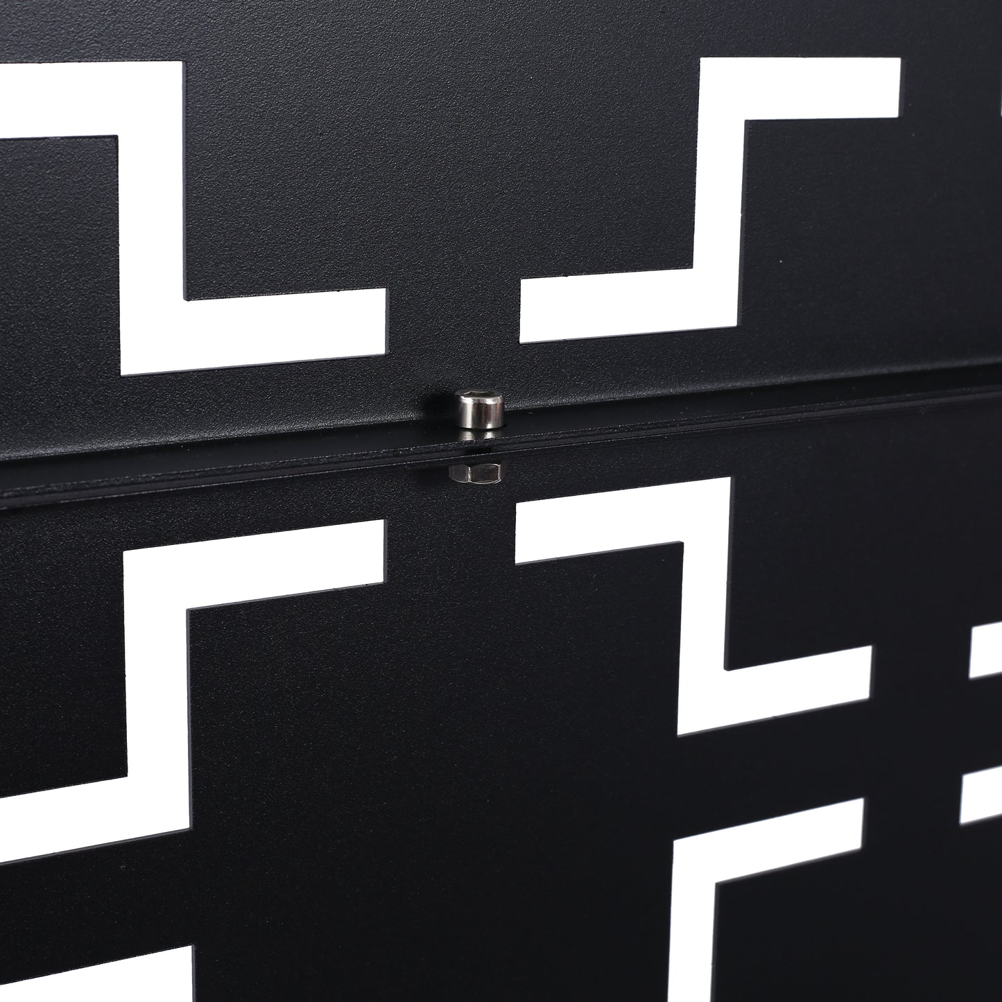 Cleo Industrial Metal Privacy Screen