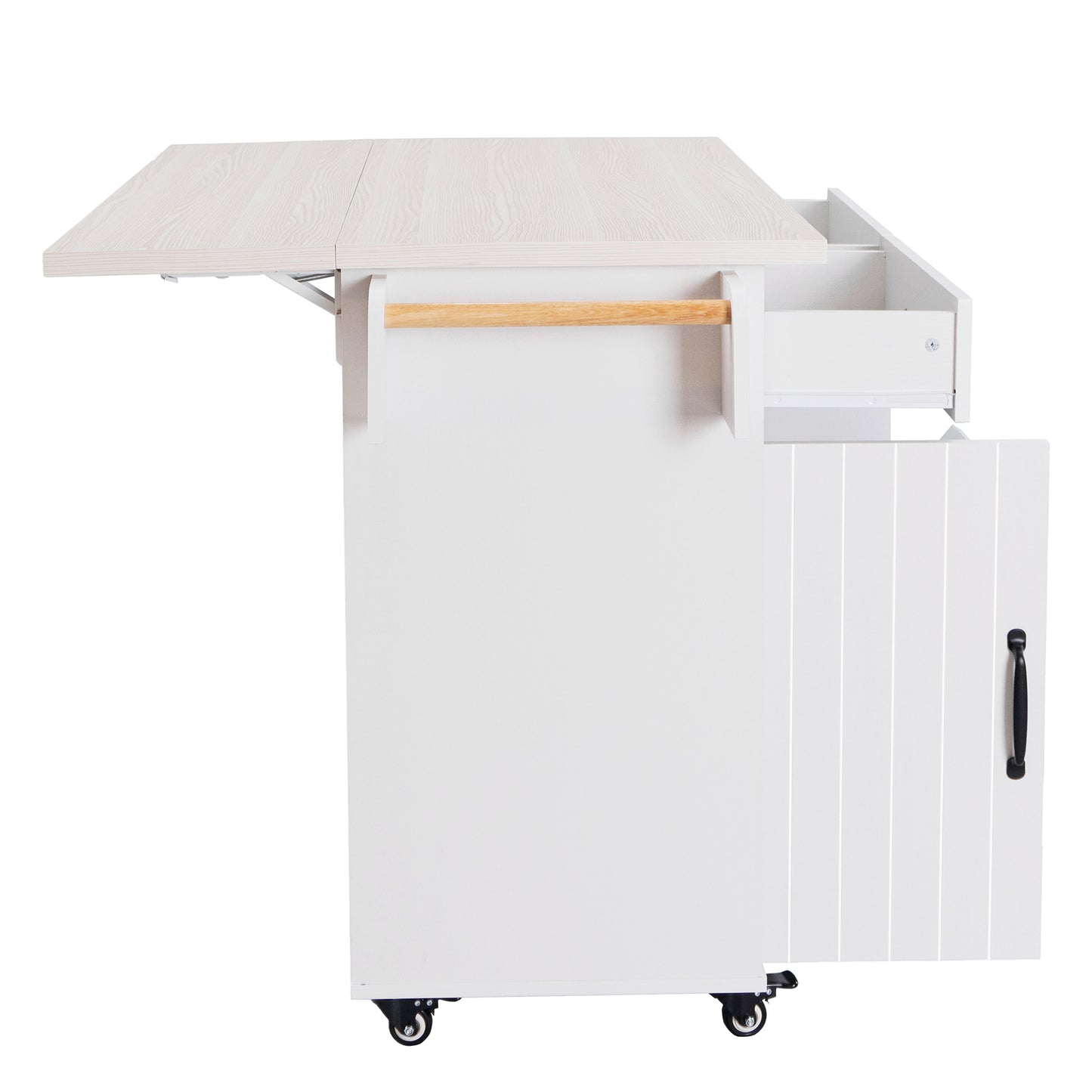 Calista Modern Kitchen Dining Storage Island