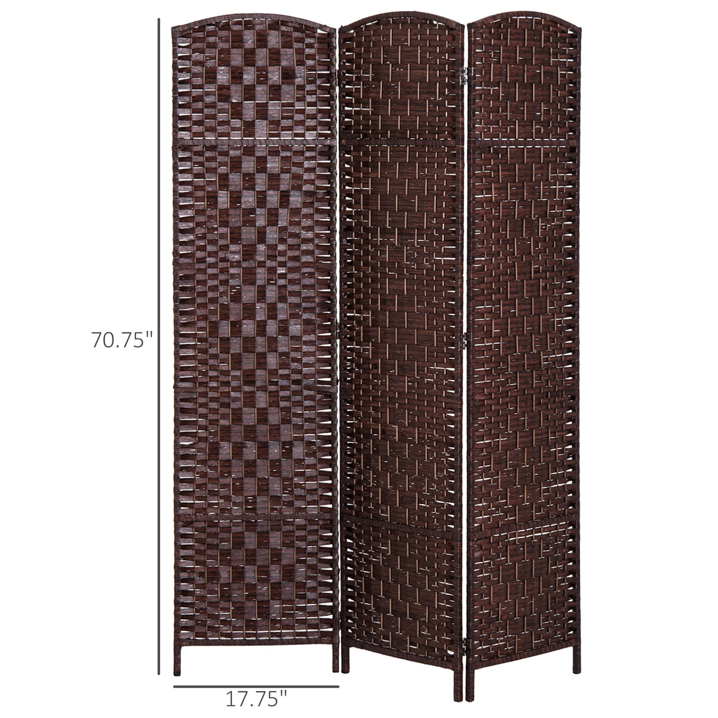 Lazzareschi Craftsman Wicker Weave Privacy Screen