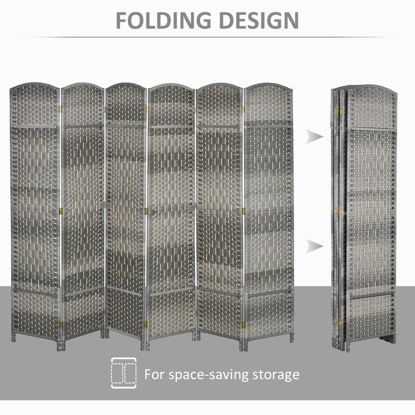 Oakridge Craftsman Folding Privacy Screen