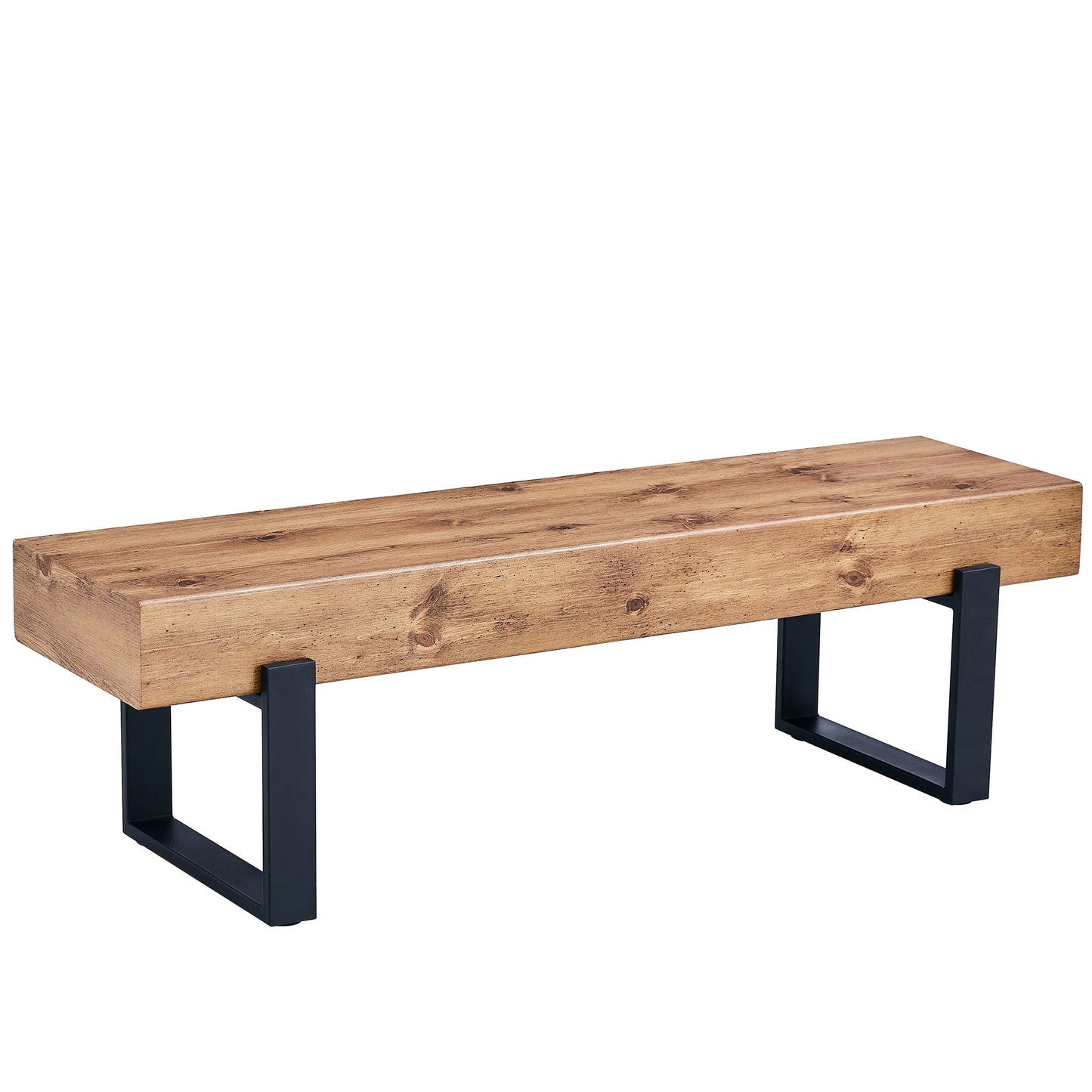 Marcel Industrial Farmhouse Indoor Bench