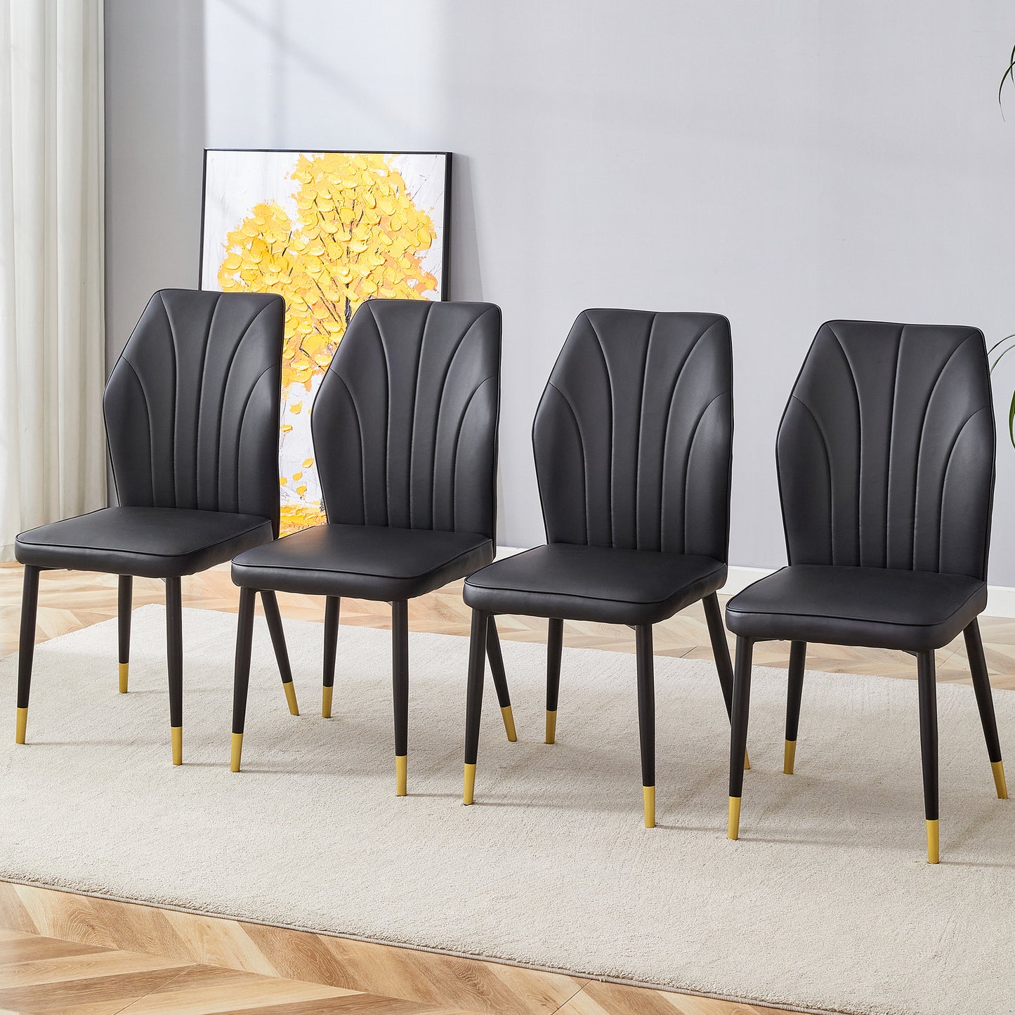 Sonoma Contemporary Velvet Dining Chairs