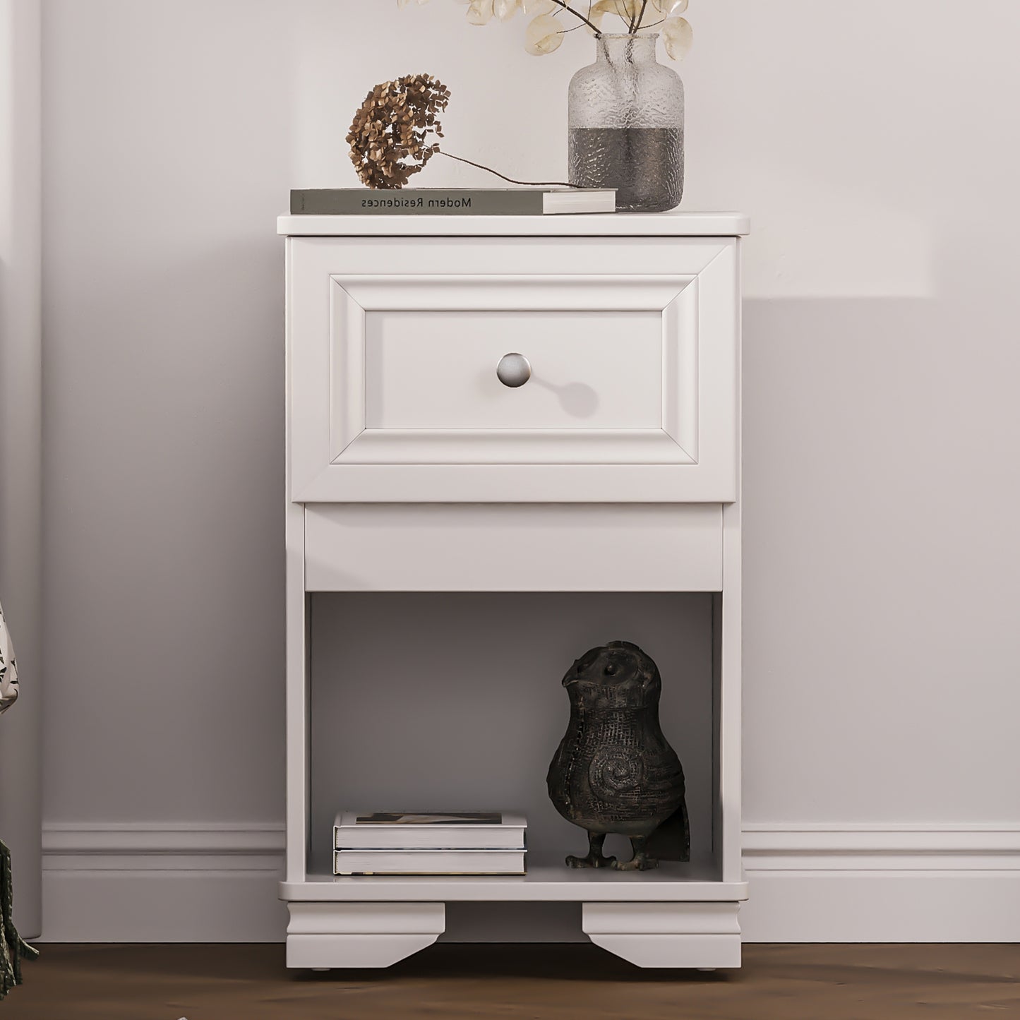 Warmsprings Modern Elegant Retro Nightstand