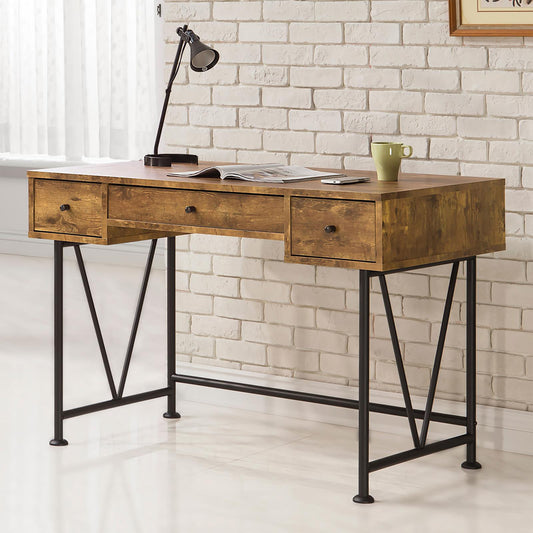 Irvington Mid-Century Nutmeg Writing Desk