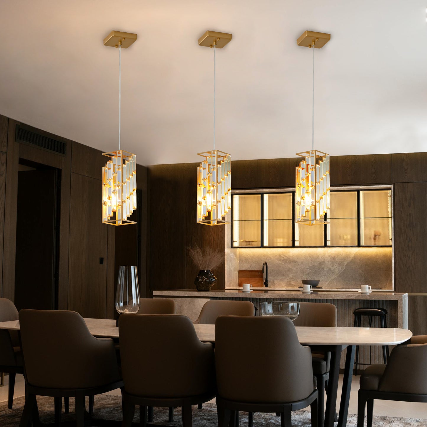 Sonoma Modern Crystal Pendant Ceiling Lamp