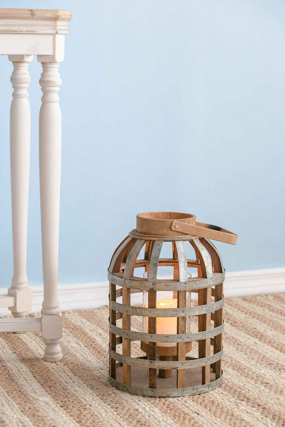 Emery Craftsman Decorative Wooden Lantern