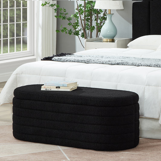 Fremont Contemporary Storage Bench