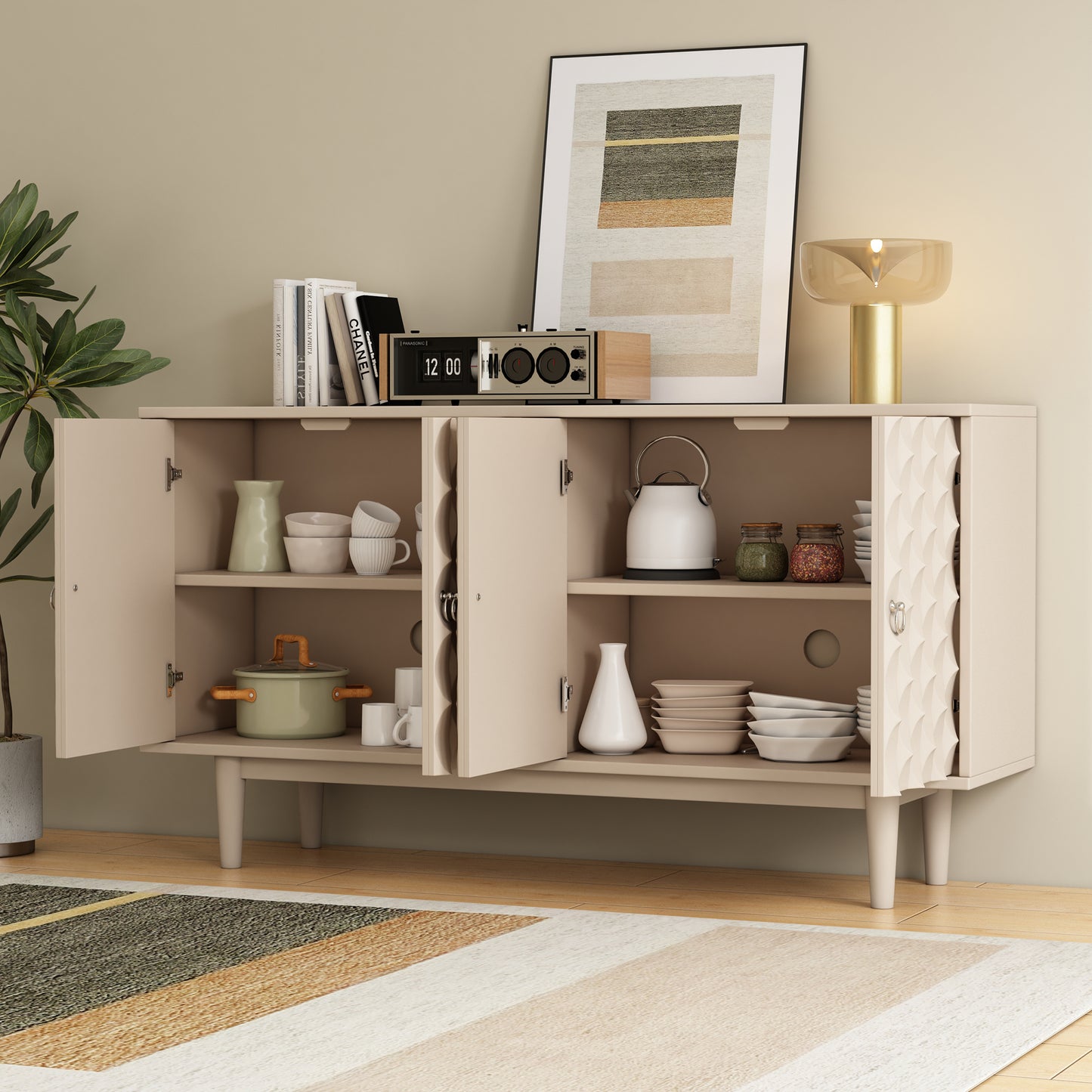 Calista Modern Elegant Simple Sideboard