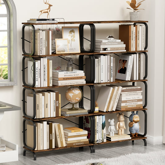 Bartholomew Industrial Open Bookshelf Frame
